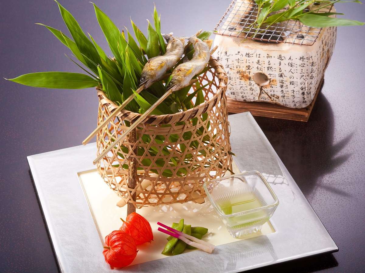 鮎の塩焼き