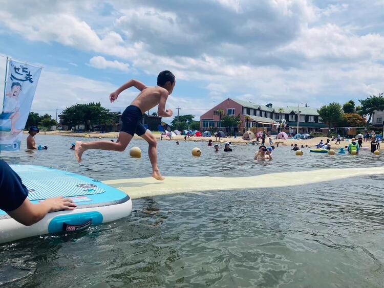 真野浜水泳場